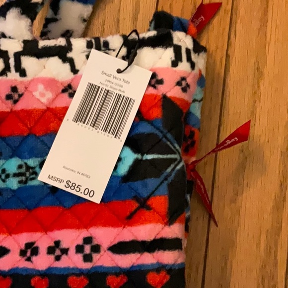 Small Vera tote in Nordic stripe multi. - Picture 3 of 6